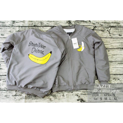 Áo Khoác Dù Azet In Hình Chuối Banana – Just for Men