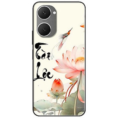 Ốp lưng cho Vivo Y03 - Y03T - Y18 - Y18S - Y18T - Y27 5G - Y28 4G - Y36 - Sen Tài Lộc Hồng - Hàng Chính Hãng