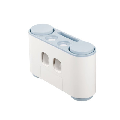 Kệ Treo Bàn Chải Inochi Nachi 4 Cốc Chính Hãng – Dán Tường Không Khoan, Phong Cách Tối Giản Nhật, Tặng Khăn PaKaSa