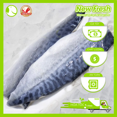 [GIAO NHANH HCM] Cá Saba Nauy Fillet Không Xương - Túi 1Kg