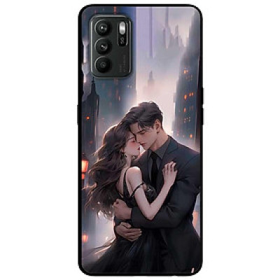 Ốp lưng cho Oppo Reno 2Z - 2F - Reno 6Z - Reno 7Z 5G - 8Z 5G - Reno 8T 4G - Reno 8T 5G - Cặp Đôi Áo Đen - Hàng Chính Hãng