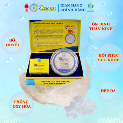 SKHPearlNest Khánh Hòa Đặc sản yến sào tinh chế hộp 100g