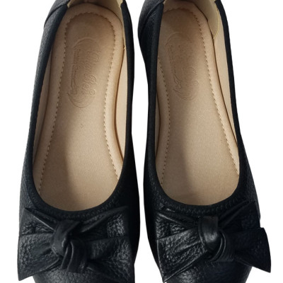 Giày búp bê nữ da bò BIGGBEN cao cấp BB92