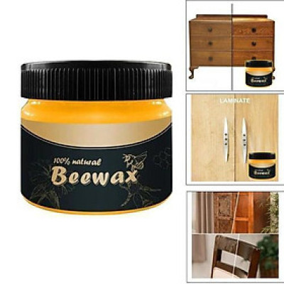Hộp Sáp Ong BeeWax Giúp Đánh Bóng Sàn Gỗ, Đồ Gỗ, Chống Thấm Nước