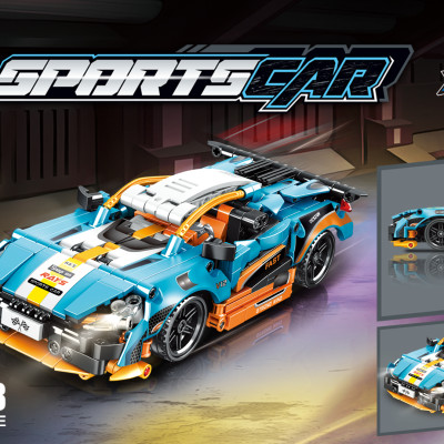 MINGDI - K3145 - Xe Đua Kéo Thả Tỉ Lệ 1:18 (606Chi Tiết)