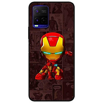 Ốp lưng dành cho Vivo Y21 - Vivo Y21s mẫu Người Sắt Chibi