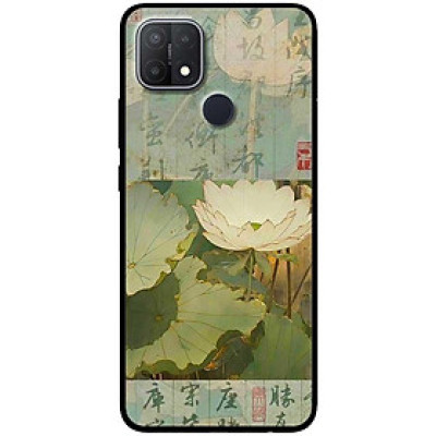 Ốp lưng cho Oppo A15 - A15S - A17 - A17K - A57 4G - A94 5G - A95 5G - Sen Chữ Hoa - Hàng Chính Hãng