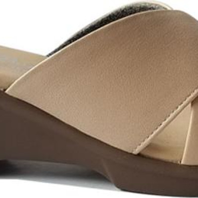 Dép Nữ Đế Xuồng BIGGBEN Da Bò Thật DX7