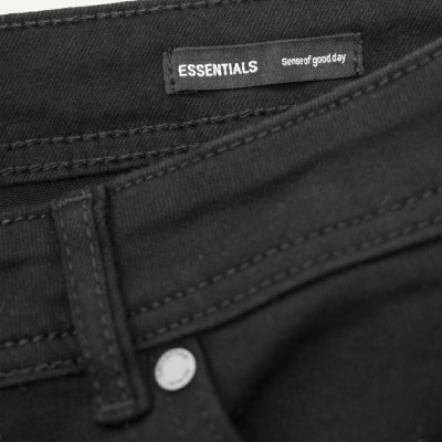 ROUTINE | Quần jean đen trơn form Slim Crop (chiều dài đến mắt cá chân) - 10S25DPA108CR1 | ROUTINE CÀ MAU