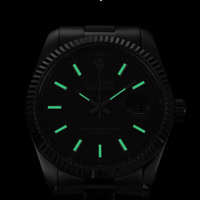 Đồng Hồ Nam Cadisen C8214M2 Chính Hãng Full Box Chống Nước Kính Chống Xước Dây Thép BH 2 Năm Máy Cơ