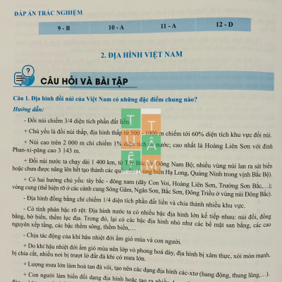 Sách - Bồi dưỡng học sinh giỏi Địa lí 8