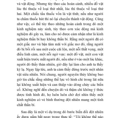 Kinh Nghiệm Thần Bí Và Biểu Tượng Ở Người Nguyên Thủy (Tb)