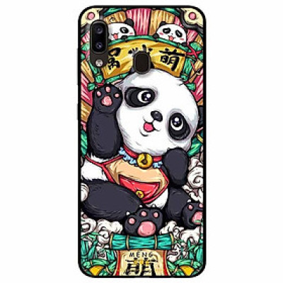 Ốp lưng dành cho Samsung M20 mẫu Gấu Yếm Đỏ