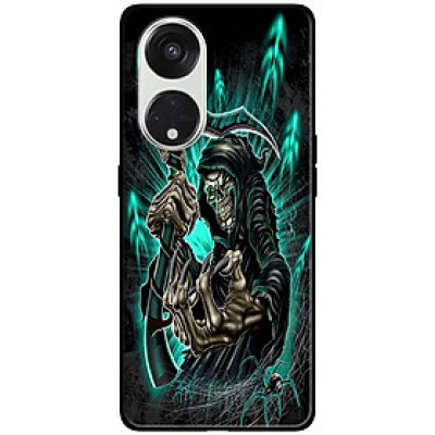 Ốp lưng dành cho Oppo Reno 8T 4G - Reno 8T 5G - Reno 10 5G - Reno 10 Pro 5G - Thần Chết - Hàng Chính Hãng