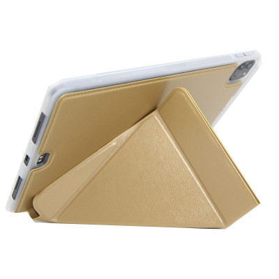 Bao Da Cho iPad Pro 11 inch M4 2024 hiệu Onjess Lưng Silicon Chống Sốc, Gấp Dựng Đứng, Ngang Tiện Lợi - Hàng Chính Hãng
