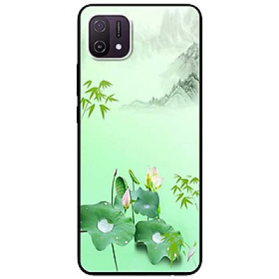 Ốp lưng dành cho Oppo A16K - Oppo A36 / A76 - Oppo Reno 7z 5G mẫu Tranh Sen Đẹp