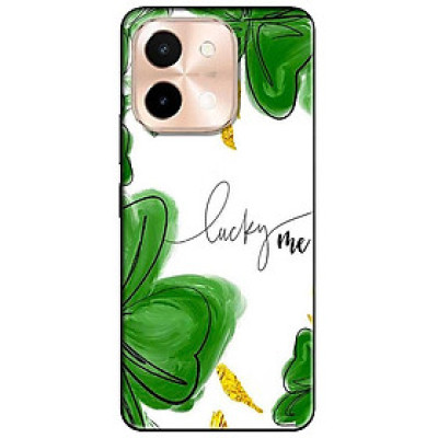 Ốp lưng cho Vivo Y03 - Y03T - Y18 - Y18S - Y18T - Y27 5G - Y28 4G - Y36 - Bốn Lá May Mắn - Hàng Chính Hãng