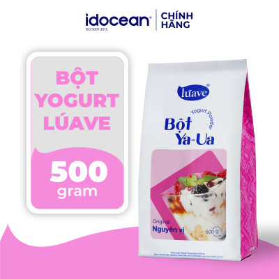 (Date T8/2025) Bột Sữa Chua LÚAVE - Bột Yogurt/ Yaua 500g (Thay Thế Được Sữa Chua Truyền Thống, Làm Sinh Tố, Đá Xay, Yaua)