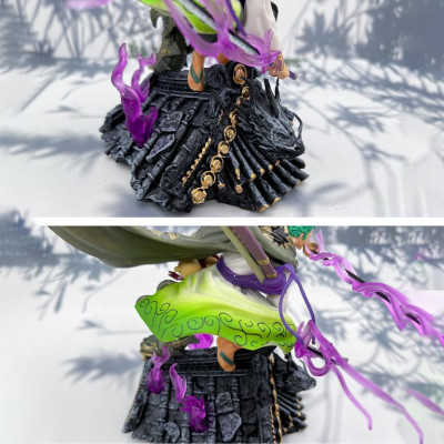 Mô Hình Zoro Wano 22cm Mái Nhà 3 Kiếm Mô hình One Piece Cao Cấp, Figure Mô Hình Anmie One Piece Luffy Vua Hải Tặc