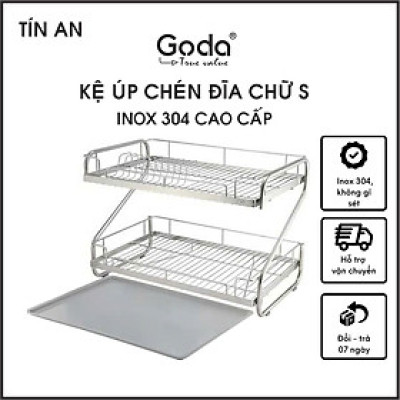 Kệ Chữ S 2 Tầng Tiện Ích Goda PT955