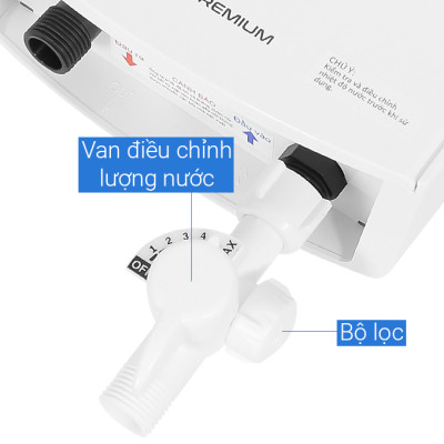 Máy nước nóng trực tiếp Ariston AURES PREMIUM 4.5 - Hàng chính hãng ( Chỉ giao tại HCM)