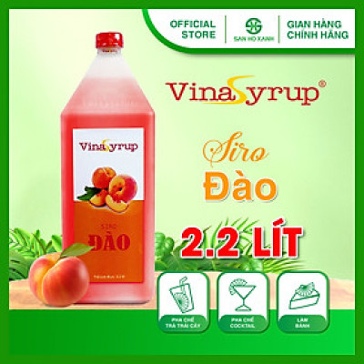 Si Rô VINASYRUP Đào 2.2L