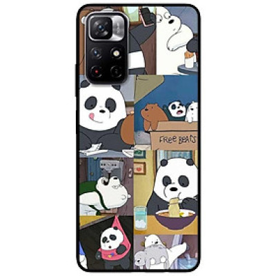 Ốp lưng dành cho Xiaomi Redmi Note 11 5G - Redmi Note 11T - Redmi Note 11S - Ảnh Gấu