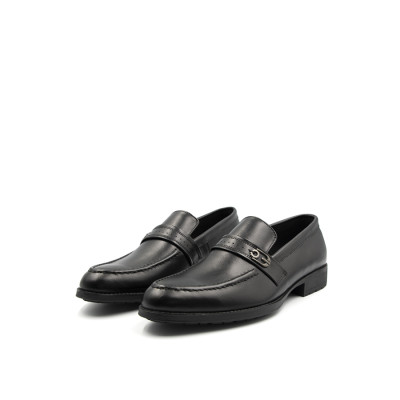 Giày Da Nam Bit Loafer Tomoyo TMN06901