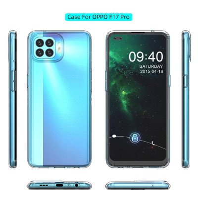 Ốp lưng dẻo silicon cho Oppo F17 Pro hiệu Ultra Thin (siêu mỏng 0.6mm, chống trầy, chống bụi) - Hàng nhập khẩu