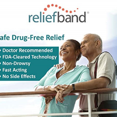 Reliefband thiết bị y tế đeo tay chống say tàu xe-ốm nghén-tiền đình