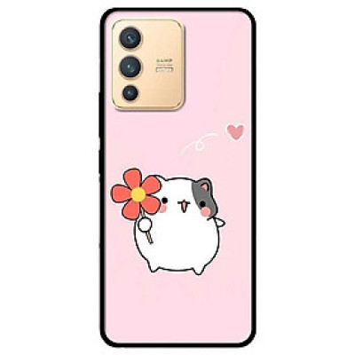 Ốp lưng dành cho Vivo V23 5G / S12 - Vivo Y15s / Y15A - Chú Chuột Cầm Hoa