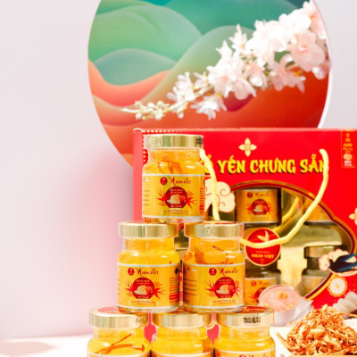 Lốc 6 Hũ Yến Sào Chưng Đông Trùng Hạ Thảo 30% Yến Nguyên Chất Hũ 70ml