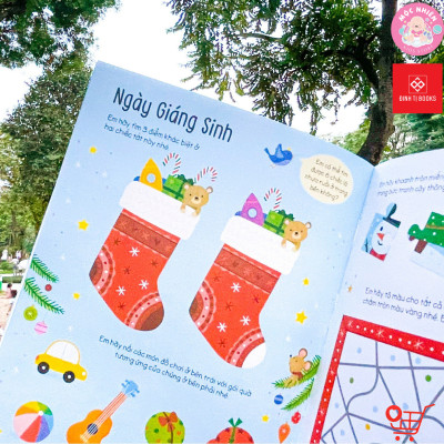 Sách - 40++ hoạt động sáng tạo cho Giáng Sinh diệu kỳ - Đinh Tị Books