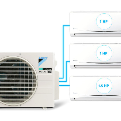 [Free Lắp HCM] Hệ Thống Máy Lạnh Multi S Daikin Inverter Combo MKC50RVMV/CTKC25RVMV+CTKC25RVMV+CTKC35RVMV Gas R32 Treo Tường 1 Chiều Lạnh Hàng Chính Hãng