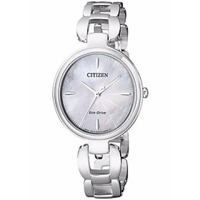 Đồng Hồ Nữ Citizen Dây Thép Không Gỉ EM0420-89D - Mặt Xà Cừ (Sapphire)