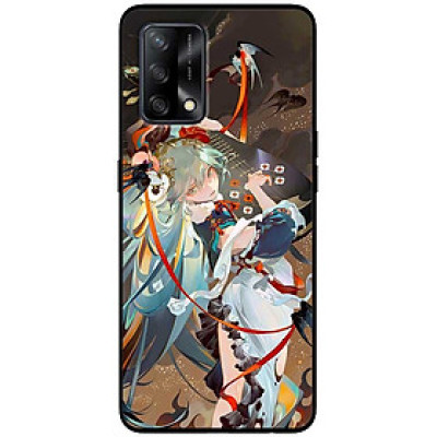 Ốp lưng cho Oppo A36 - A60 4G - A74 - A76 - A95 4G - A96 4G - Anime Cô Gái Cầm Đàn - Hàng Chính Hãng