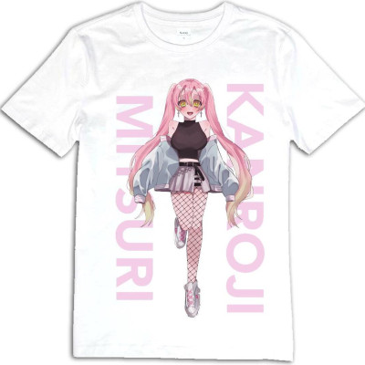 ÁO PHÔNG TRẮNG ngắn tay Kanroji Mitsuri