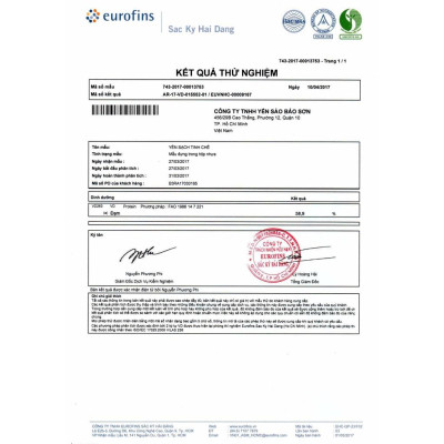 TỔ YẾN TINH CHẾ VỤN TRÒN - HỘP 10GR - BẢO SƠN TRUE NEST