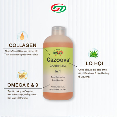 Phục hồi tóc Keratin Nuôi Dưỡng & Phục Hồi tóc hư tổn Cazoova Careplex No.1 700ml