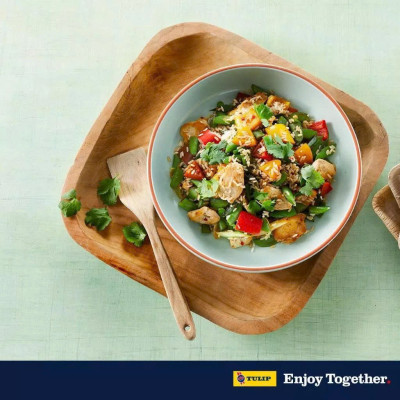 Thịt Heo Hộp Tulip 850g - Nhập Khẩu Đan Mạch | Tulip Pork Luncheon Meat 850g