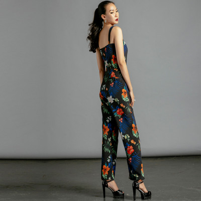 Jumpsuit Áo Liền Quần Thời trang thiết kế Hity DRE096 Đồ Bay Dài (In Hoa)
