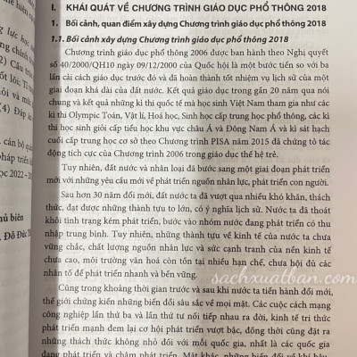 Sách Hướng Dẫn Dạy Học Môn Toán Trung Học Phổ Thông Theo Chương Trình Giáo Dục Phổ Thông Mới