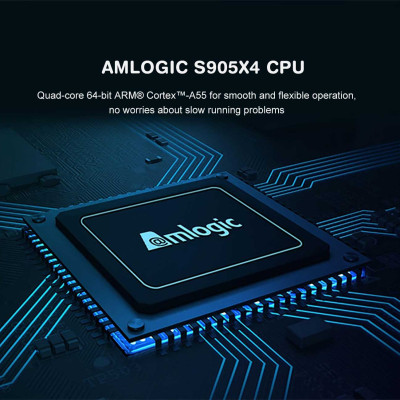 Android tivi box MAGICSEE N5 MAX X4 Ram 4G Android 11 điều khiển giọng nói kiêm bàn phím chuột bay có đèn nền dual wifi 2 băng tần bluetooth S905X4 cài sẵn phim, truyền hình cáp miễn phí vĩnh viễn cáp miễn phí vĩnh viễn - Hàng nhập khẩu 