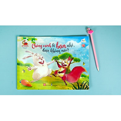 Sách song ngữ bồi dưỡng tâm lý, trí tuệ cho trẻ - Chúng mình là bạn nhé, được không nào?