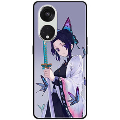 Ốp lưng dành cho Oppo Reno 8T 4G - Reno 8T 5G - Reno 10 5G - Reno 10 Pro 5G - Anime Shi nô bu Ki mét su Bướm - Hàng Chính Hãng