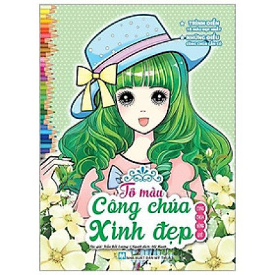Sách - Tô Màu Công Chúa Xinh Đẹp - Công Chúa Đồng Quê - Tân Việt Books