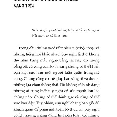 Một Trái Tim Nhạy Cảm, Một Cái Đầu Nghĩ Nhiều - TIME
