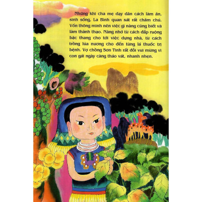 Sách - Bà Chúa Thượng Ngàn - Tranh Truyện Dân Gian Việt Nam - NXB Kim Đồng