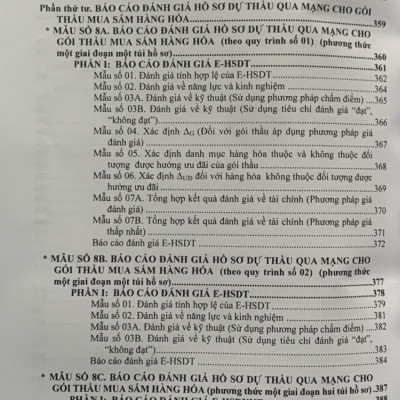 Nghiệp vụ đấu thầu mua sắm hàng hóa qua mạng (bao gồm cả trường hợp mua sắm tập trung) 