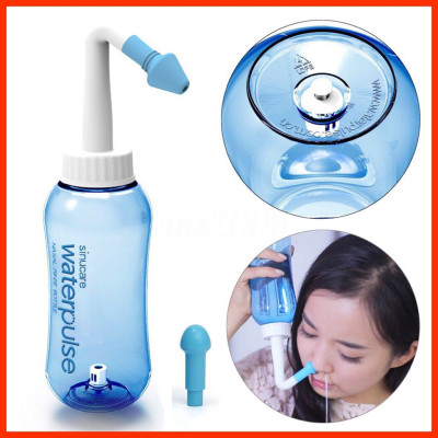BÌNH RỬA MŨI WATER PULSE TẶNG KÈM 30 GÓI MUỐI SEAKIT